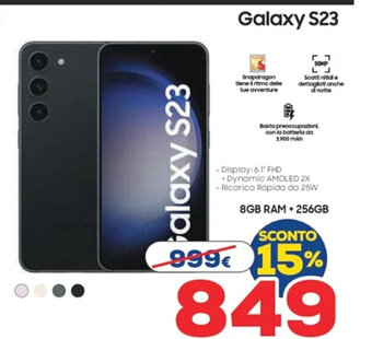 Euronics Galaxy S23 offerta