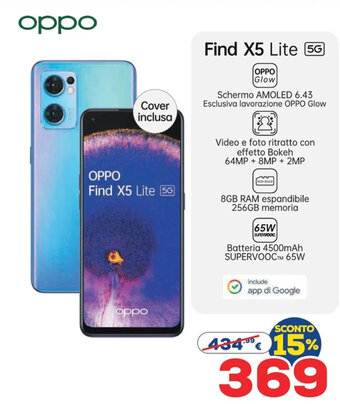 Euronics oppo Find X5 Lite 5G offerta