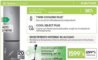 Euronics SAMSUNG Air-Space EcoFlex® offerta