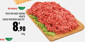 Conad City TRITA PER RAGU' BOVINO ADULTO CONAD PERCORSO QUALITA offerta