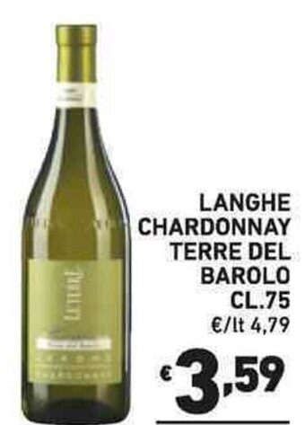 LANGHE CHARDONNAY TERRE DEL BAROLO CL.75
