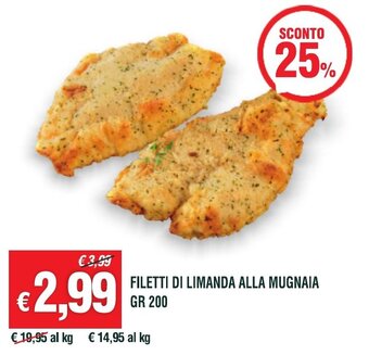 FILETTI DI LIMANDA ALLA MUGNAIA GR 200