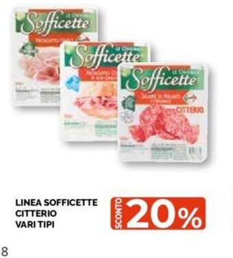 Mercatò LINEA SOFFICETTE CITTERIO VARI TIPI offerta