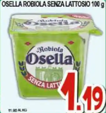 Sacoph Robiola Osella Senza Lattosio 100g offerta