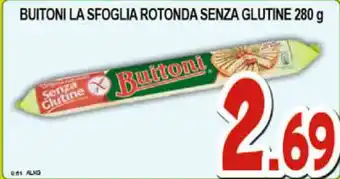 Buitoni La Sfoglia Rotonda Senza Glutine 280g