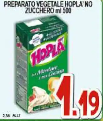 Sacoph Hopla' No Zucchero Preparato Vegetable 500mi offerta