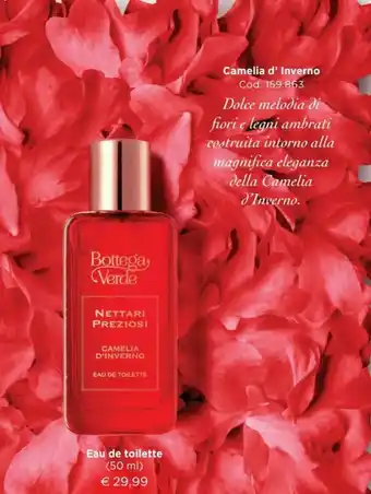 Bottega Verde Eau De Toilette offerta