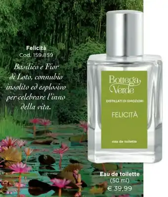 Bottega Verde Bottega Verde Eau De Toilette offerta