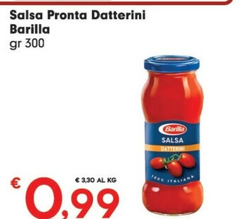 Despar Barilla Barilla - Salsa Datterini 300 g(ml) offerta