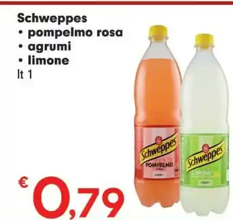 Despar Schweppes Schweppes - Schweppes Limone 1000 g(ml) offerta
