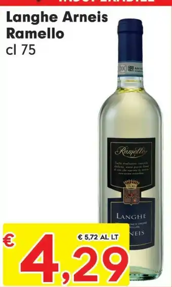 Despar Ramello Langhe Arneis offerta
