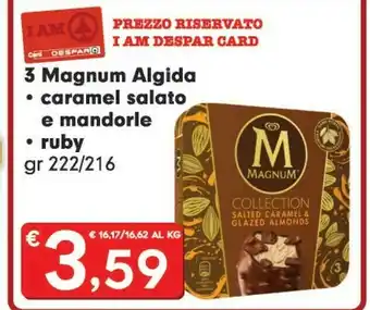 Despar Algida Magnum Classic offerta