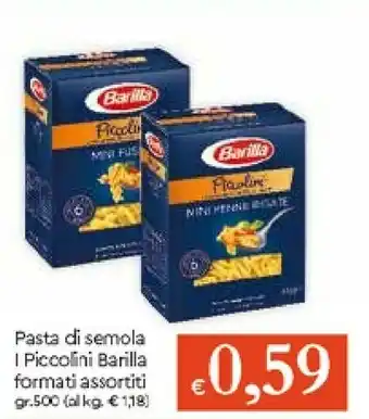 Galassia Barilla Pasta Mista 500 G(ml) offerta
