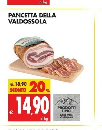 Tigros Pancetta Della Valdossola offerta