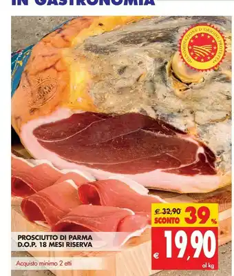 Tigros Prosciutto Di Parma DOP 18 Mesi Riserva offerta