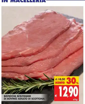 Tigros Bistecche Sceltissime Di Bovino Adulto offerta