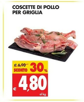 Tigros Coscette Di Pollo Per Griglia offerta