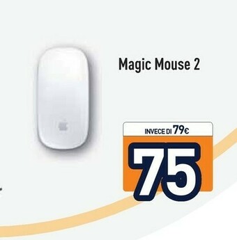 Unieuro Apple Magic Mouse 2 offerta