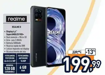 Unieuro Realme Realme 8 offerta