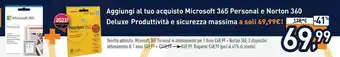 Unieuro Microsoft 365 Personal, 1 Persona, 1 Anno, Scatola offerta