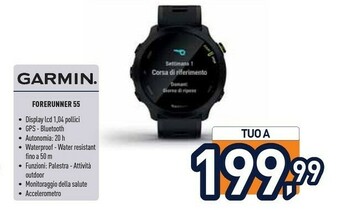 Unieuro Garmin Forerunner 55 offerta
