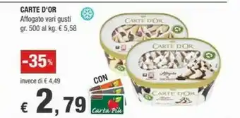 Crai Algida Carte D'Or Nocciola offerta