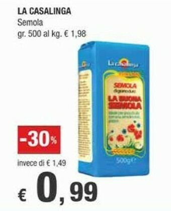Crai La Casalinga Semola offerta