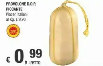 Crai Provolone Dop Piccante Piaceri Italiani offerta