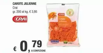 Crai Crai Carote Juliene offerta