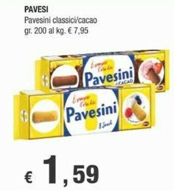 Crai Pavesi Ni Al Cacao 200 G(ml) offerta