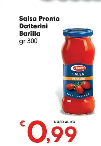 Despar Barilla Salsa Datterini 300 G(ml) offerta
