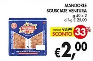 Coal Ventura mandorle sgusciate offerta