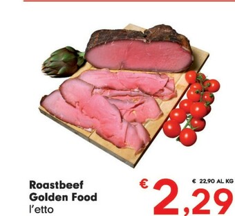 Roastbeef Golden Food