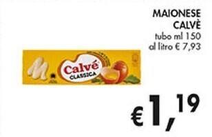 Coal Calvè maionese offerta