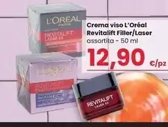 Interspar L'oreal crema viso revitalift filler offerta