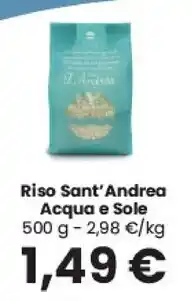 Acqua e sole - riso sant'andrea