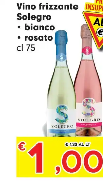 Solegro Vino Frizzante Bianco/ Rosato