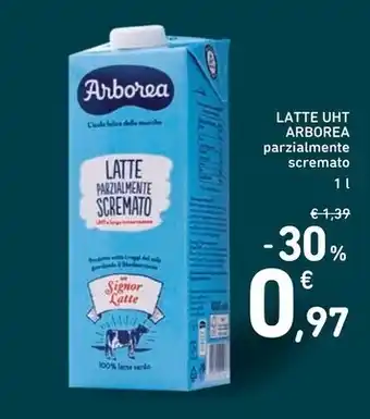 Spazio Conad Arborea latte uht offerta