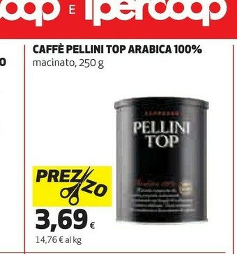 Coop Pellini Top - Caffè Pellini Top 250 G(ml) offerta