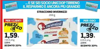Coop Invernizzi Na Stracchino 100% Latte Italiano 200 G(ml) offerta