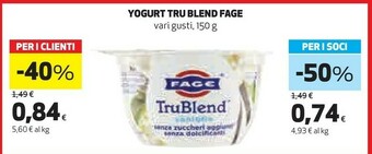 Coop Fage Yogurt Tru Blend offerta