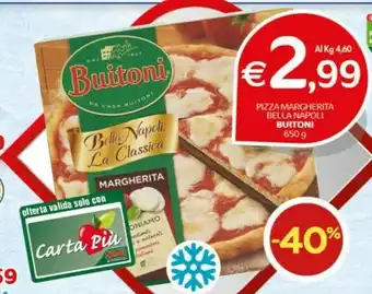 Crai Buitoni Pizza Margherita Bella Napoli 600 G(ml) offerta