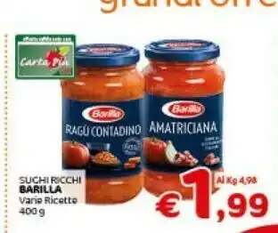 Crai Barilla Suchi offerta