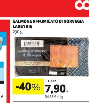 Coop Labeyrie Salmone Affumicato offerta
