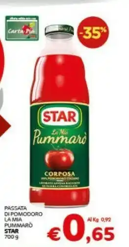 Crai Star Passata Di Pomodoro La Mia Pummaro offerta