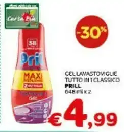 Crai Pril Gel Lavastoviglie offerta