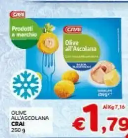 Crai Crai Olive All'ascolana 250g offerta