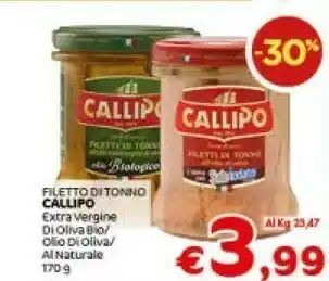 Crai Callipo Filetto Di Tonno offerta