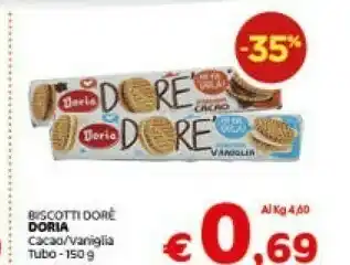 Crai Doria Doricrem Vaniglia 150 G(ml) offerta