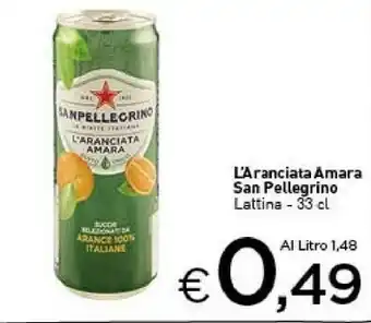 San Pellegrino Aranciata Amara 330 G(ml)